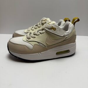 Kids Nike Air Max 1 Easy On (Phantom White Orewood Brown)